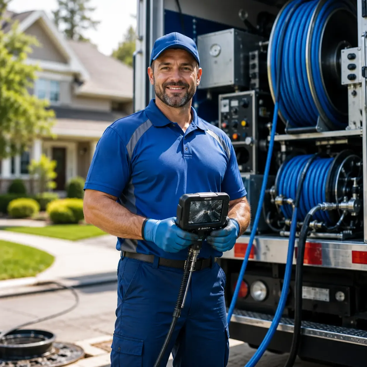 Local outdoor drain cleaning specialists in Wilmot, OH